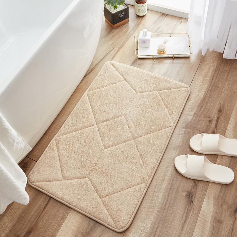 Anti-Slip Memory Foam Absorbent Bathroom Floor Mat