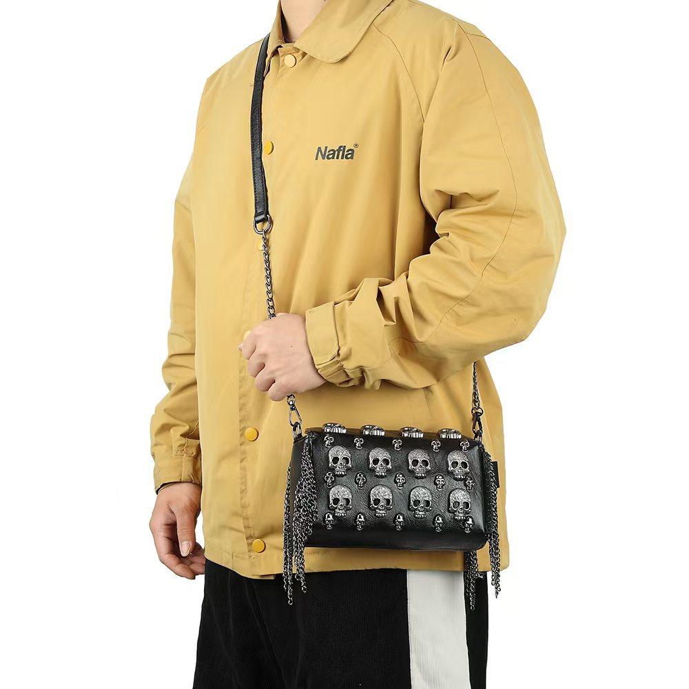 Крутая сумка-локомотив Spice Girls Яркая кожа с кисточкой Сумка на плечо/кроссбоди Мягкая кожа Сумка под мышкой Женская