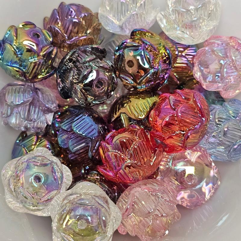 B167 Бусины смешанных цветов разных стилей - Идеально подходят для рукоделия - Ожерелье и акрил - Идеально подходят для проектов рукоделия