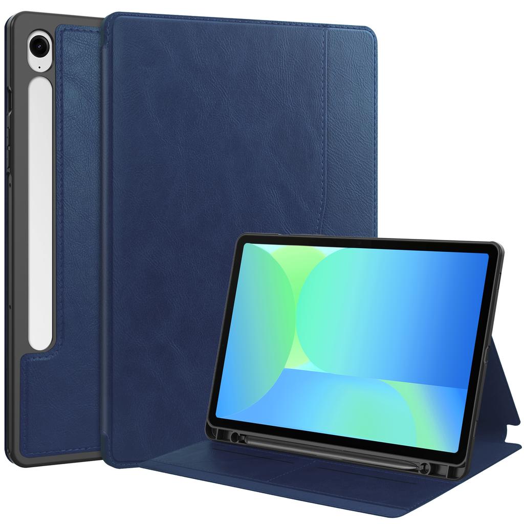 For Samsung Galaxy Tab S10 FE/S9 FE Case Shockproof Leather Auto Wake/Sleep Tablet Stand Cover