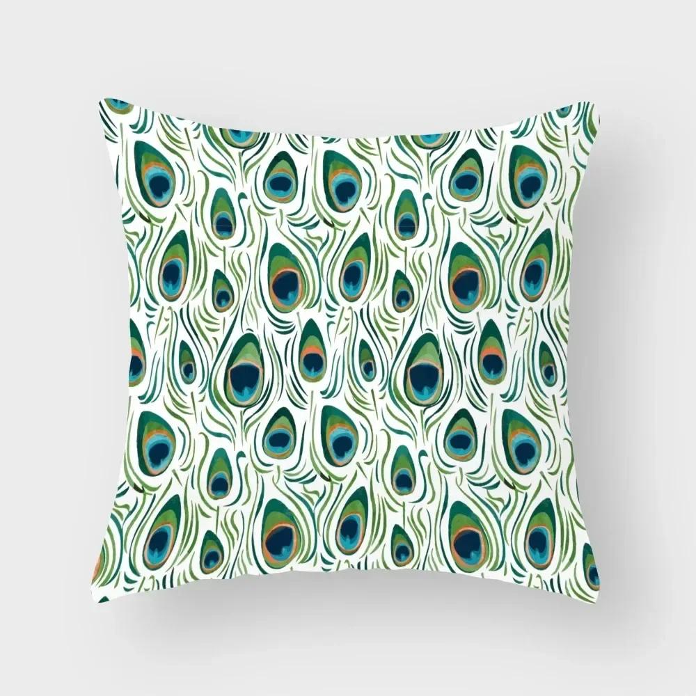 Роскошный Декор для Дома Наволочка Тропический Фламинго Наволочка для Подушки Гостиная Диван Наволочка