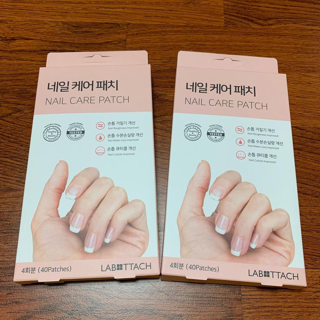 LABOTTACH Пластырь для ухода за ногтями (20 патчей), Корейская косметика, KBeauty,пробник