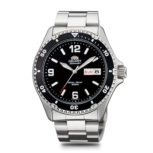 Orient ORIENT Mako Automatic Watch Механические автоматические часы для дайвинга с гарантией отечественного производителя SAA02001B3 Мужские черные