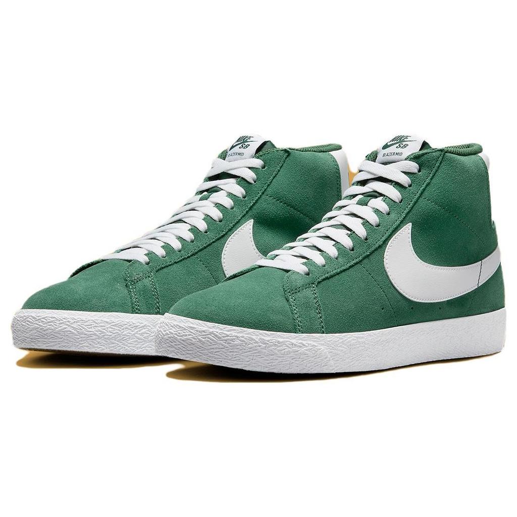 Nike Zoom Blazer Mid SB Fir Мужские кроссовки Зеленый Белый FD0731-300