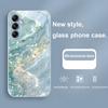 Текучее Золото Черное Для Samsung Galaxy A01 A02 A03 Core A04 A14 4G A13 54 34 31 20 25 23 22 5G S21 Ultra S20 Стеклянный Чехол для Телефона