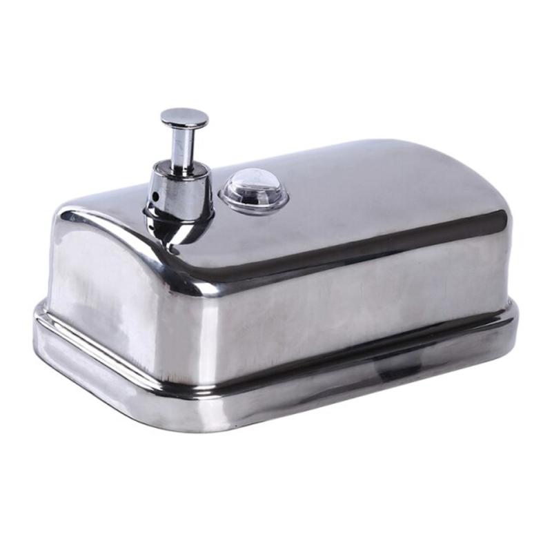 500ml bathroom wall hand soap dispenser stainless steel disinfectant gel shower bottle with kitchen gel soap container | liquid soap dispensers