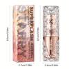 Shimmering Lipstick Long-Lasting Waterproof Lipstick Smooth Texture Full Coverage Glitter Lipstick Available In Black Golden Red Pink Lip Makeup