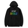 Бен Азеларт Stay Wild Винтажная толстовка 90-х Мужская и женская Харадзюку Хип-хоп Свитшот Весна и Осень Спортивный Пуловер Верхняя одежда
