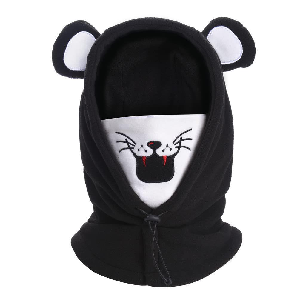 Детская зимняя теплая велосипедная шапка Балаклава Шапка Пуловер Шапка Утепленная флисовая Защита от холода