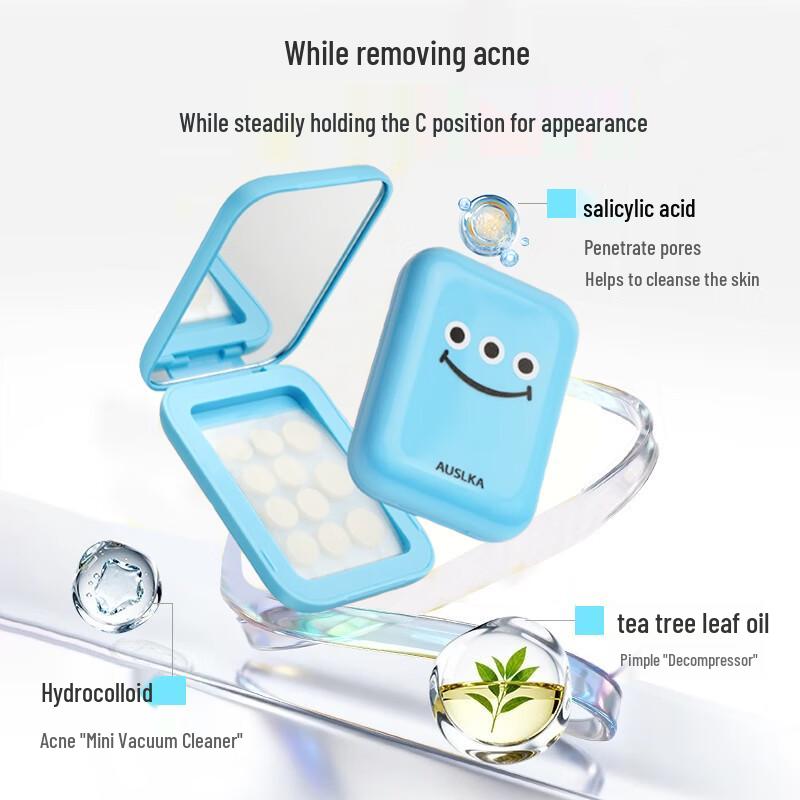 AUSLKA Beauty Невидимые гидроколлоидные патчи от акне