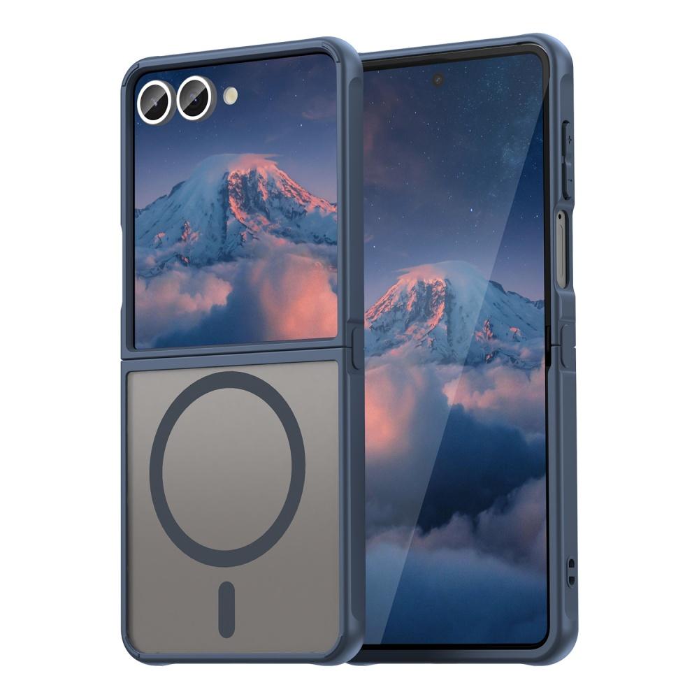 Тонкий матовый чехол Z Flip7 для Magsafe, противоударный чехол для Samsung Galaxy Z Flip 7, гибридная броня из ПК и ТПУ, магнитная крышка для беспроводной зарядки