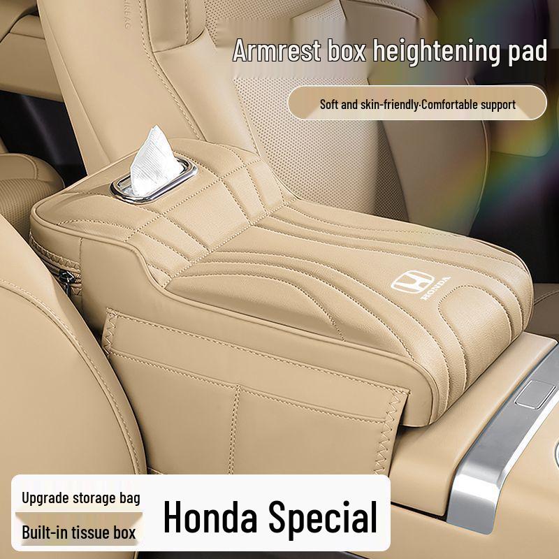 Подлокотник Honda, Подушка для сиденья автомобиля, Держатель для салфеток для Accord, Civic, CX-V, Breeze, Vezel