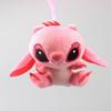 Kinds 2 Lilo And Stitch Plush Toy Hanging Key Chain Hanger Doll Pendant Mini