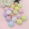 Sunflower For Jewelry Making Candy Color Acrylic Spacer Loose Beads With Hole Creative Handmade Material DIY Accessories 10Pcs/23.5mm  Accessories