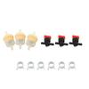 Shutoff Valve, Fuel Shutoff Valve with Filter Clamp Set, Easy Installation,   for Lawn Mower, Garden Brush Cutter,