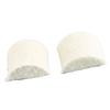 2PCS Lightweight Design Drum Pedal Beater Felt Material Replacement Beater Pads  For Drummers