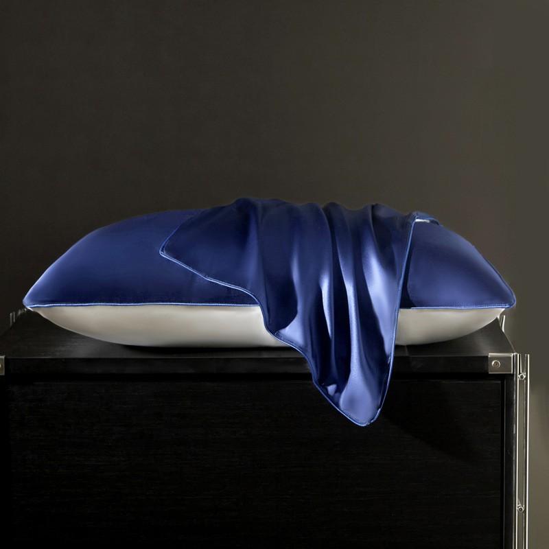 Silk Pillowcase Set 48x74cm 40mm 6A Grade Mulberry Anti-Mite Hypoallergenic Luxury Sleep Comfort