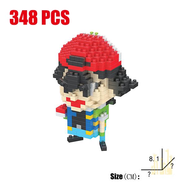 Дети Мальчики Симпатичные DIY Фигурки Модель Микро Игрушечные Блоки Детские Развивающие Строительные Блоки Подарки Аксессуары (Не Лего)