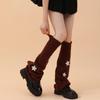 Latin Ballet Boot Stockings Boot Cuffs Leggings Y2K Leg Warmers Japanese Boot Socks  Girls Women's