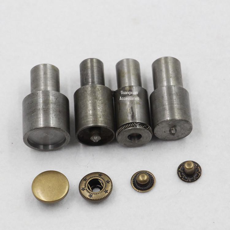 1.2CM/1.5CM Металлическая кнопка пресс-форма ручной пресс-машина