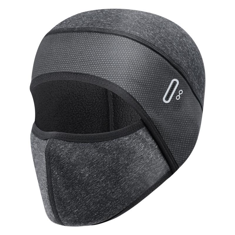 Эластичный велосипедный капюшон, зимняя термозащитная мотоциклетная лыжная маска, балаклава, защитная маска для лица, шапка-чепец