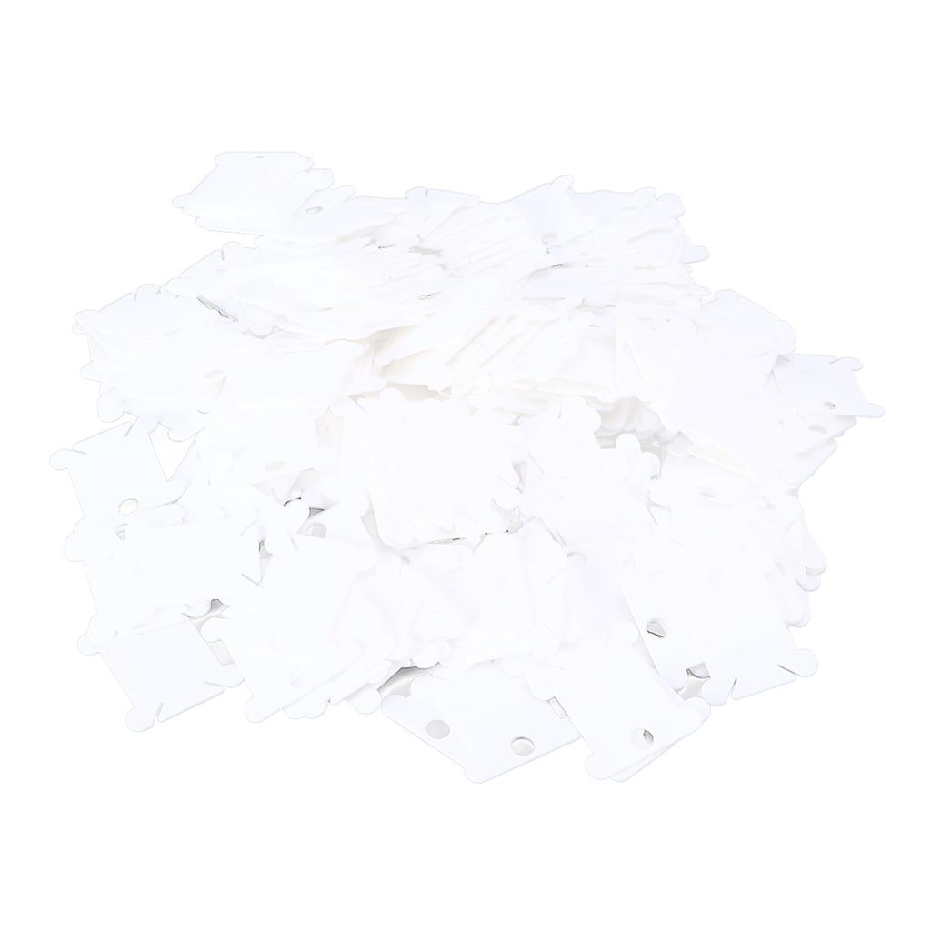 300Pcs Plastic Floss Bobbin Sorting Storage Function Anti Rust Beautiful Practical DIY Sewing Thread Storage for Sewing