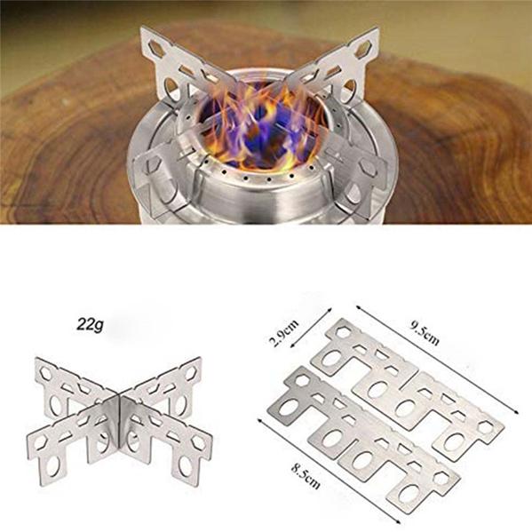Бытовые инструменты для пикника Портативные печи для пикника Алкогольная плита для пикника Маленький кронштейн Кронштейн из нержавеющей стали