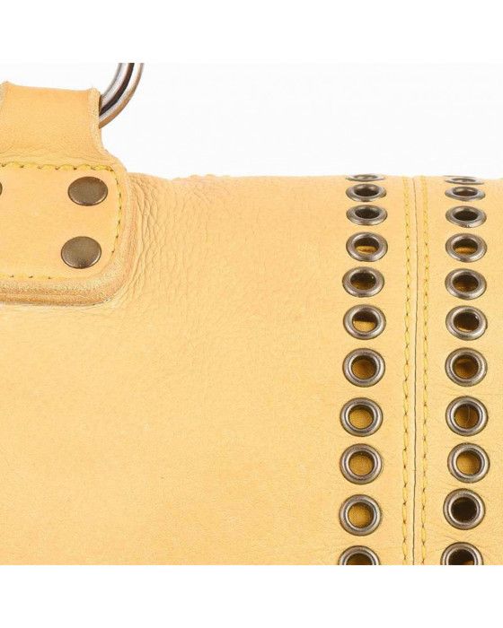 Sac - Kaporal - Gracy - Cuir de vachette - Camel - Taille unique