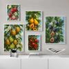 Fruit Orchard Posters Olive Branch Peach Tree Ripe Kiwi Fruit Modern Prints Canvas Painting Wall Picture Home Living Room Decor