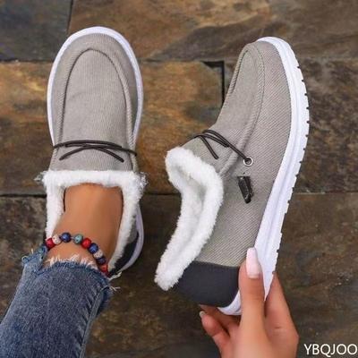 2025 Большой размер Зимние Модные Хлопковые Утепленные Толстые Короткие Женские Ботинки для Тепла на Улице и Универсальные Женские Хлопковые Ботинки