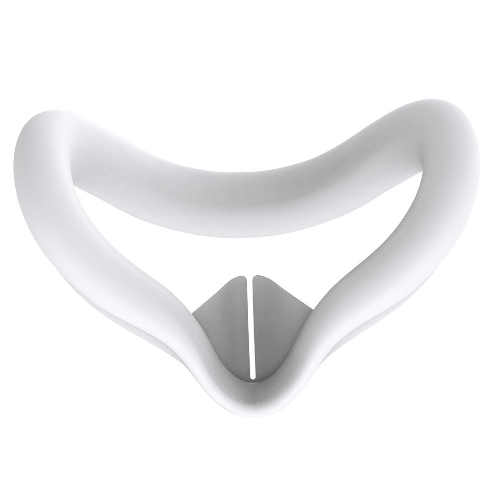 Силиконовая накладка для лица VR с носовой перегородкой против протекания Защитная накладка для глаз VR из силикона для Meta Quest 3S Аксессуары для VR