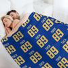 Alex Tuch Blue Throw Blanket Furrys Soft Big Decorative Sofas Stuffeds Blankets