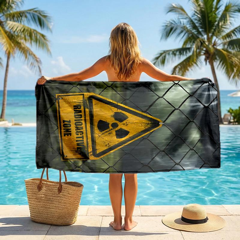 Chernobyl Fashion Beach Towel: Ideal for Summer Adventures Soft, absorbent and quick drying suitable for swimming and bathing
