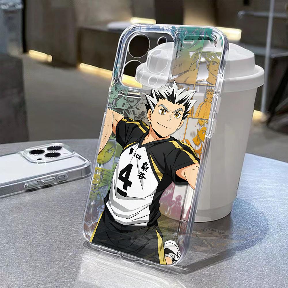 Чехол для телефона H-Haikyuu с комиксом для Samsung Galaxy S26 S25 S24 S23 S22 S21 S20 FE Note20 Note10 Edge Plus Ultra Lite 5G Прозрачная крышка