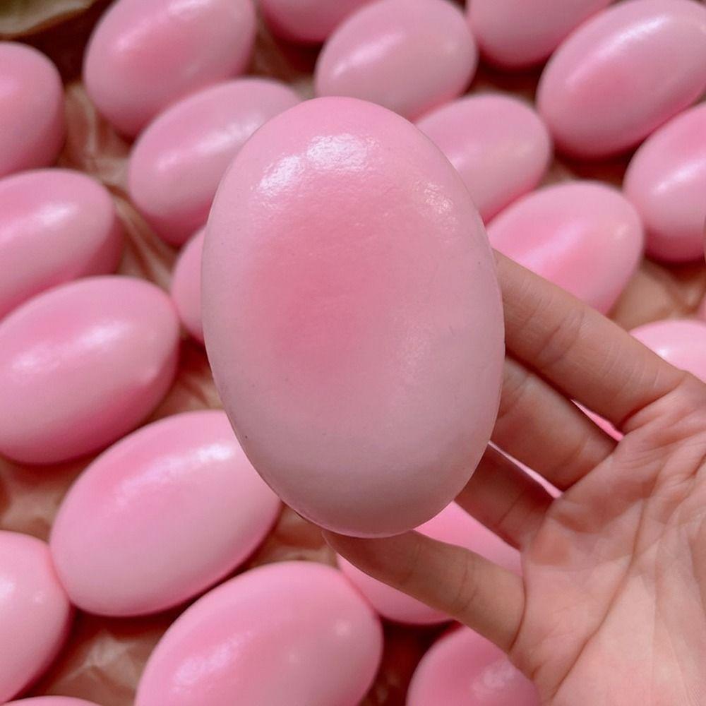 Semi-Baked Fidget Squeeze Toy Slow Rebound Mochi Squish Foam Toy Cheese Cake Squeeze Toy Home Use