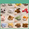 Cartoon Cat Rabbit Turtle Plush Fridge Magnets Toy Animal Doll Decoration Gift