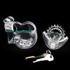 Men's Egg-Shaped Chastity Lock Cage CB6000 - Kinky Restraint Ring for Adult Use