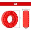 INJORA Silicone Rubber Insert Foam Fit 118-122mm (4.75" OD) 1.9" Wheel Tires for 1/10 RC Crawler
