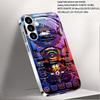 High Gloss Cyberpunk Tech phone case glass s25 ultra case s26 ultra case for Samsung Galaxy S26 S25 S24 S23 S22 FE Ultra Plus