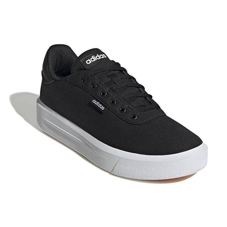 adidas Кроссовки женские Court Platform CLN Black White Core-Black Cloud-White GW6909