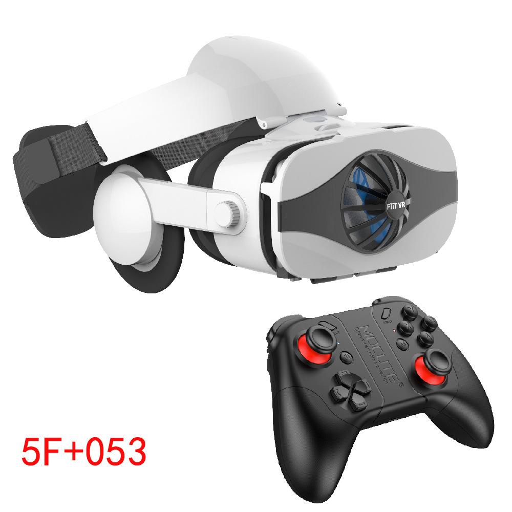 Очки виртуальной реальности VR, 3D VR-устройство с креплением на голову, Умные очки-шлем, Иммерсивный мобильный видеоопыт
