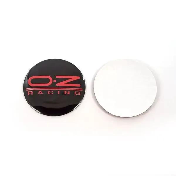 4pcs 55mm OZ Racing Car Wheel Center Hub Caps O.Z Logo Badge Emblem Sticker Cap Cover Wheel Rim Decoration Styling Accessories