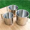 3 шт./набор 7 см/8 см/9 см нержавеющая сталь кемпинг кружка для походов на открытом воздухе путешествия чай кофе пивные кружки со складной ручкой бутылка для воды