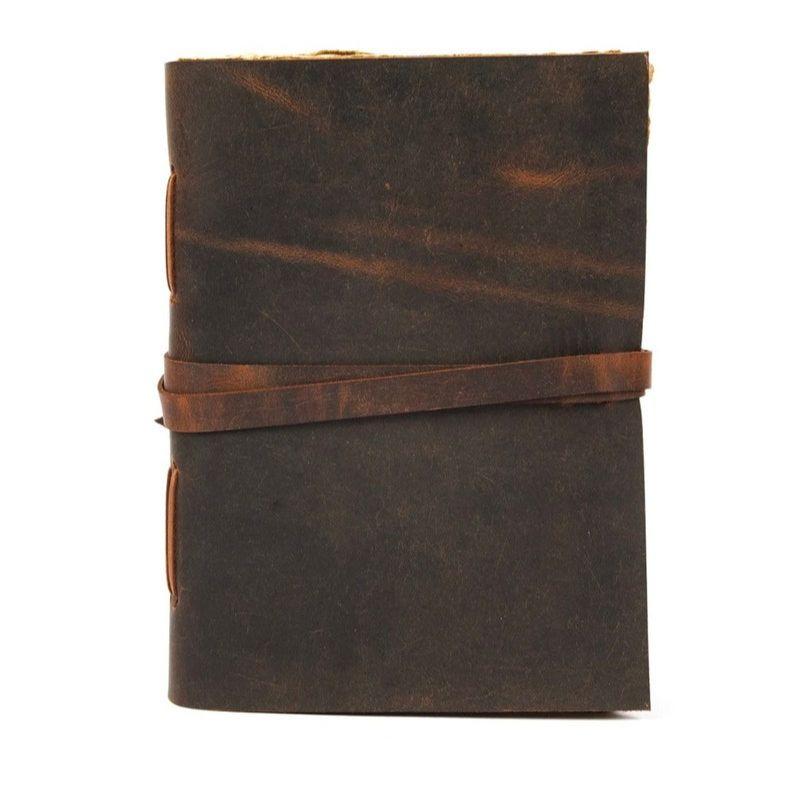 Кожаный блокнот A5, книга для эскизов, путевой праздничный журнал, подарок для нее и него, Рождество, день отца, матери