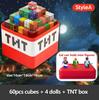 Magnetic Building Blocks Toy Storage Box Set Can Place Figures Magnet Cube Construction Brick Toys Gift for Boys Girls Children