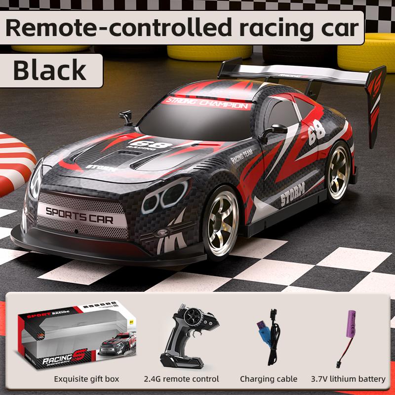 Новый 4Wd Rc Car High Speed Racing Car 2.4G Remote Control Drift Electric Vehicle LED Crash Kid Toys для мальчиков, детей, рождественские подарки