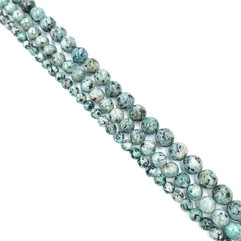 6, 8, 10 мм круглый натуральный камень-разделитель, свободные бусины, браслет, ожерелье, сделай сам, ювелирные изделия ручной работы, аксессуары для изготовления ювелирных изделий