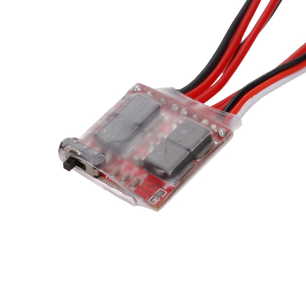 Радиоуправляемая машина 30A ESC Щеточный Прямой Ход Реверс Тормоз Двунаправленный ESC Контроллер Скорости Мотора для 130 180 260 Мотора 1/16 1/18 1/24 Машины Лодки 2 шт.