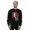 Marvel Mens Avengers Endgame Black Widow Brushed Sweatshirt