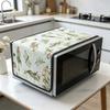 30x90 см Хлопково-льняная пылезащитная крышка для микроволновой печи Бытовая льняная ткань